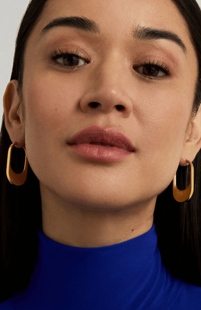 CROSBY HINGED HOOPS in GOLD-DEAN DAVIDSON-FLOW BY NICOLE CANADA