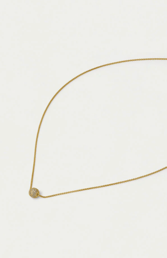 GISELLE PAVE PENDANT in GOLD-DEAN DAVIDSON-FLOW BY NICOLE CANADA