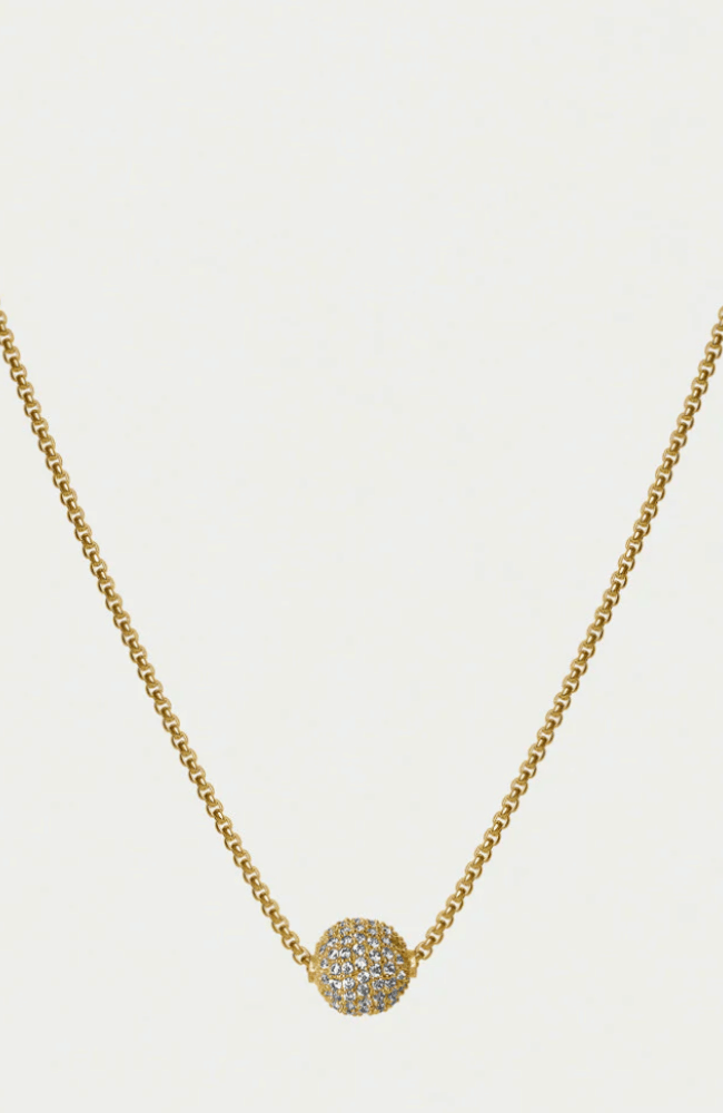 GISELLE PAVE PENDANT in GOLD-DEAN DAVIDSON-FLOW BY NICOLE CANADA