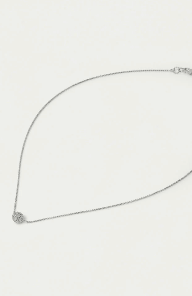 GISELLE PAVE PENDANT in SILVER-DEAN DAVIDSON-FLOW BY NICOLE CANADA