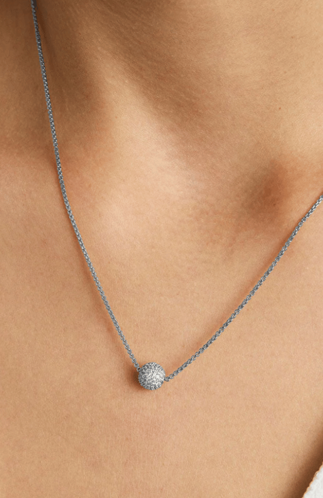 GISELLE PAVE PENDANT in SILVER-DEAN DAVIDSON-FLOW BY NICOLE CANADA