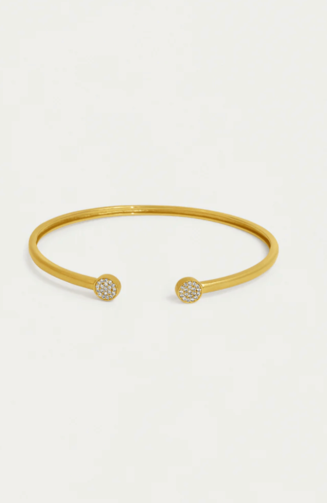 MIRABEAUX PAVE TWIST BANGLE BRACELET-DEAN DAVIDSON-FLOW BY NICOLE CANADA