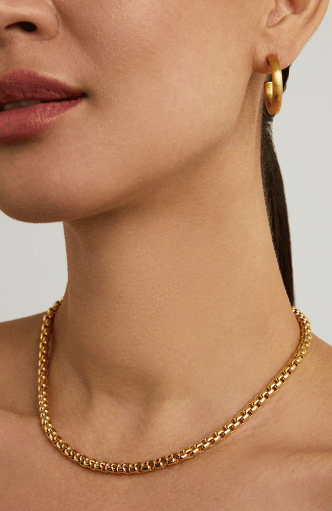 TOKYO CHAIN NECKLACE in GOLD-DEAN DAVIDSON-FLOW BY NICOLE CANADA