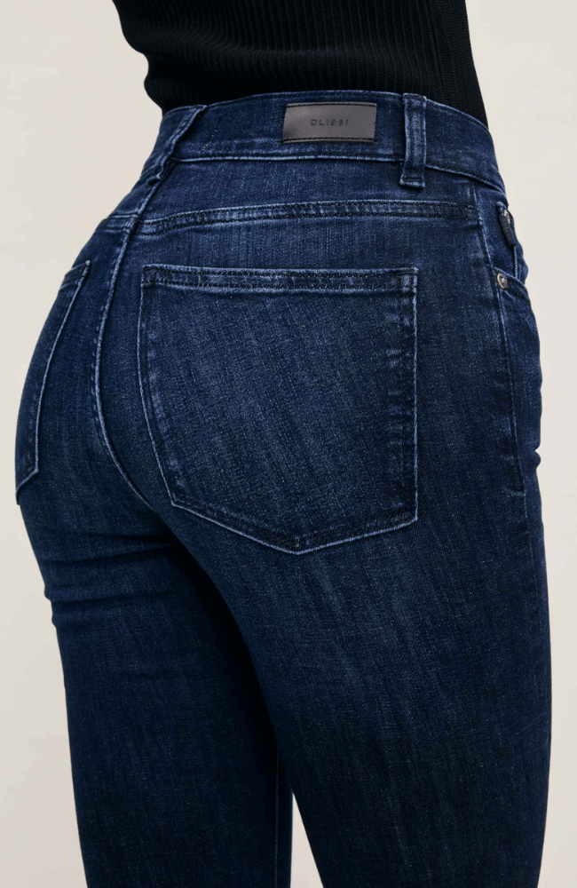 BRIDGET BOOT HIGH RISE JEAN in MEDITERRANEAN-DL1961-FLOW BY NICOLE CANADA