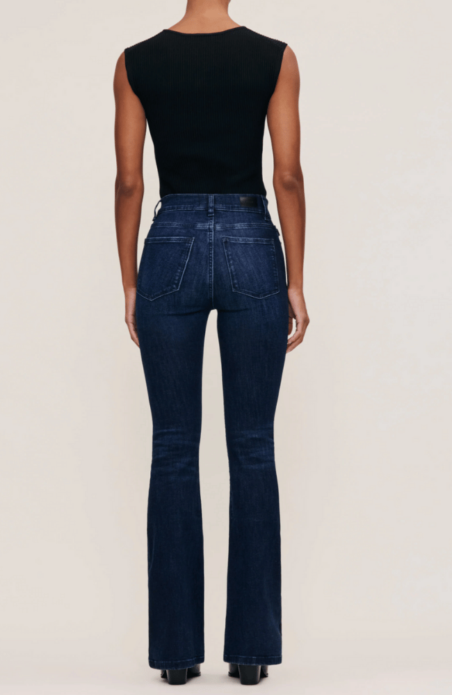BRIDGET BOOT HIGH RISE JEAN in MEDITERRANEAN-DL1961-FLOW BY NICOLE CANADA