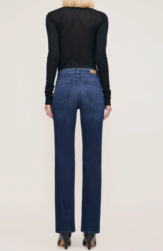 PATTI STRAIGHT LEG JEAN in BLUE CAVE-DL1961-FLOW BY NICOLE CANADA