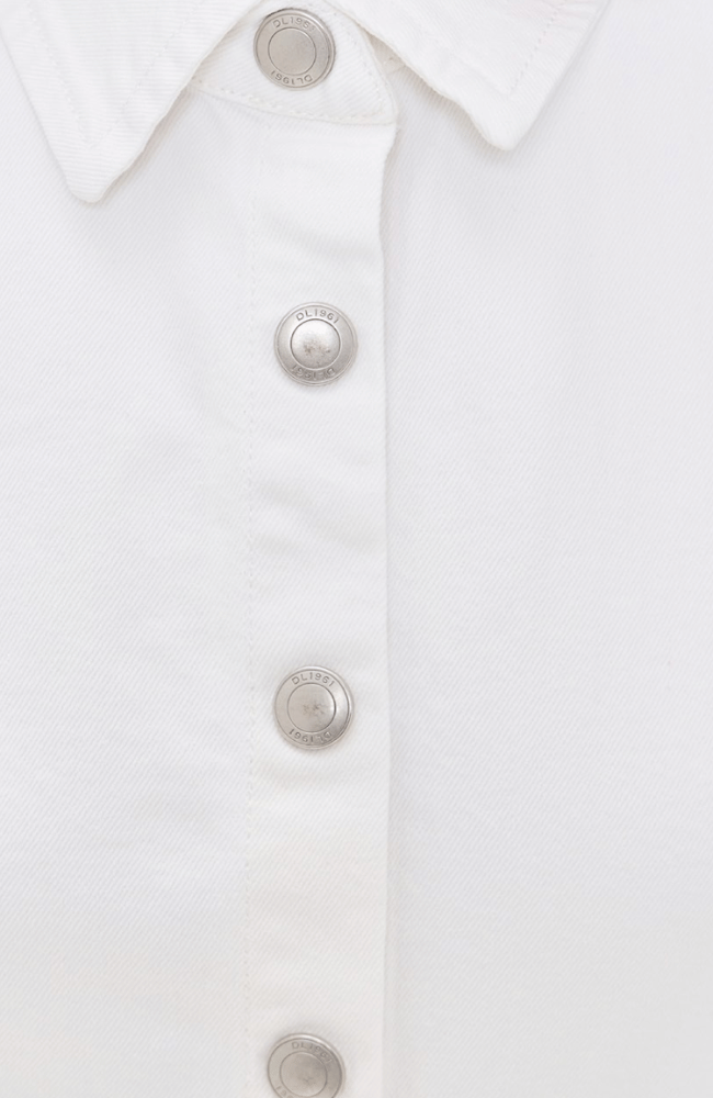 PAYTON MINI DRESS in WHITE-DL1961-FLOW BY NICOLE CANADA