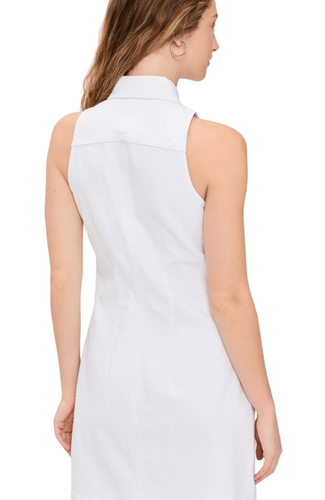 PAYTON MINI DRESS in WHITE-DL1961-FLOW BY NICOLE CANADA