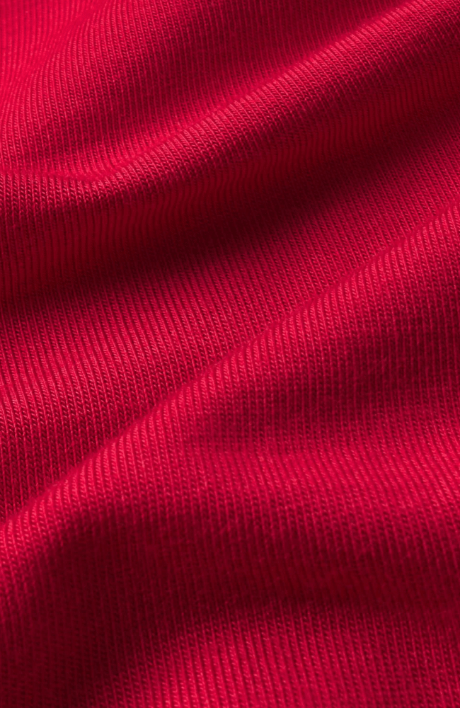 GISELE LONG PJ SET in HOLLY RED / IVORY-EBERJEY-FLOW BY NICOLE CANADA