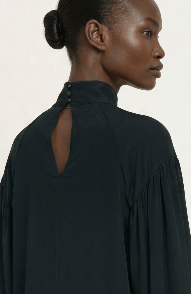 ETOILE BLOUSE in BLACK-EMANOU-FLOW BY NICOLE CANADA