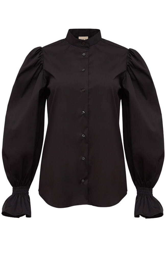 NEW MAGIE BLOUSE in BLACK-EMANOU-FLOW BY NICOLE CANADA