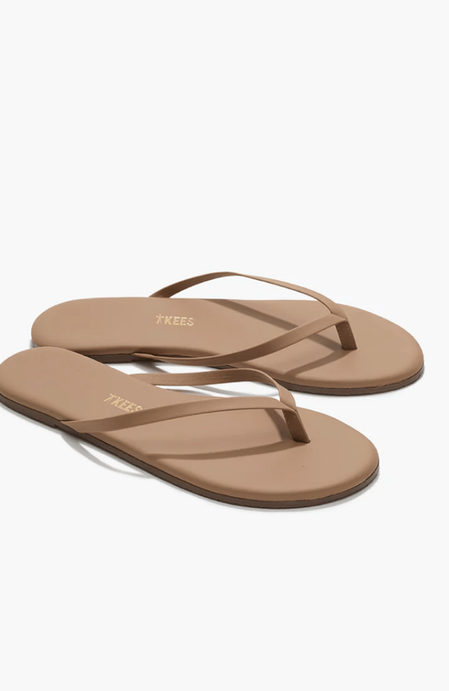FOUNDATIONS MATTE FLIP FLOP in COCOBUTTER-TKEES-FLOW BY NICOLE CANADA