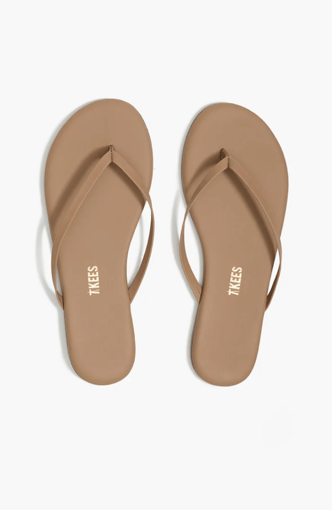 FOUNDATIONS MATTE FLIP FLOP in COCOBUTTER-TKEES-FLOW BY NICOLE CANADA