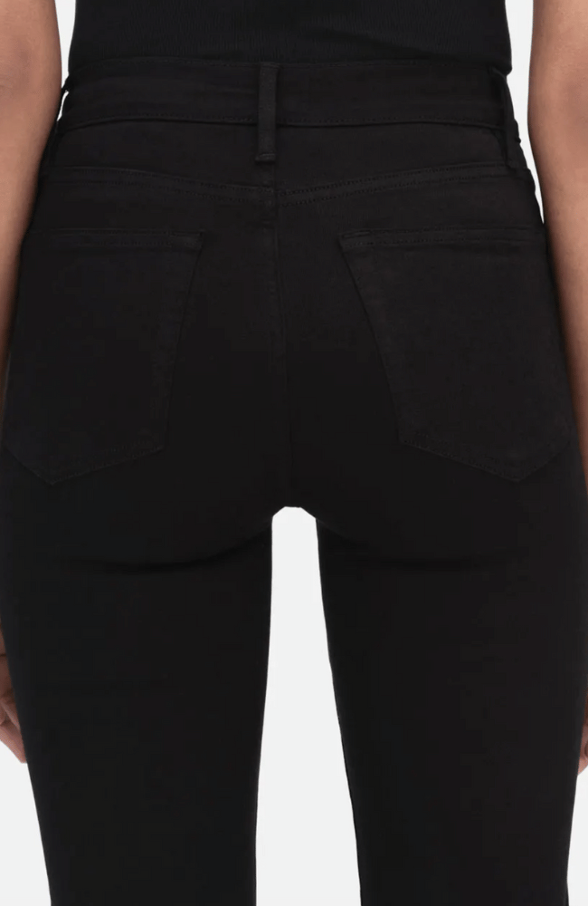 LE HIGH STRAIGHT JEANS - FILM NOIR-FRAME-FLOW BY NICOLE CANADA