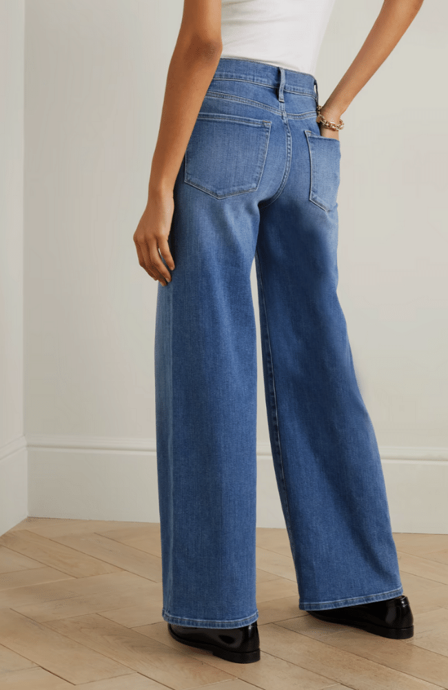 LE SLIM DENIM BLK SIZE 1-FRAME-FLOW BY NICOLE CANADA