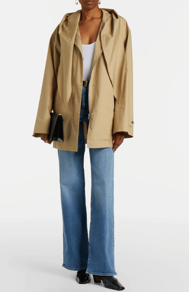LE SLIM PALAZZO JEAN in CLUE-FRAME-FLOW BY NICOLE CANADA