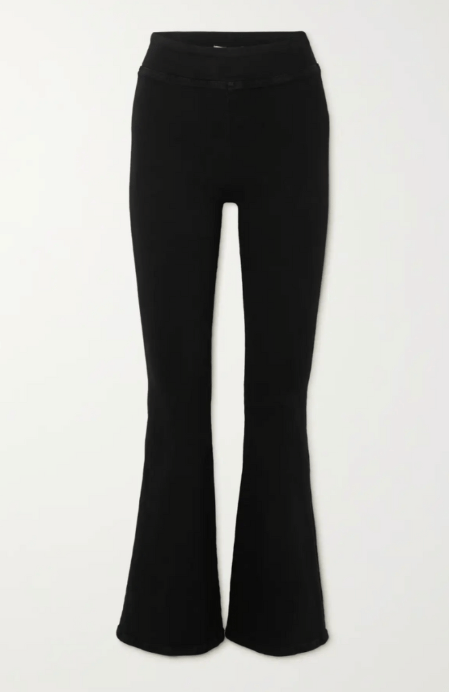 THE JETSET FLARE in SHEEN NOIR-FRAME-FLOW BY NICOLE CANADA