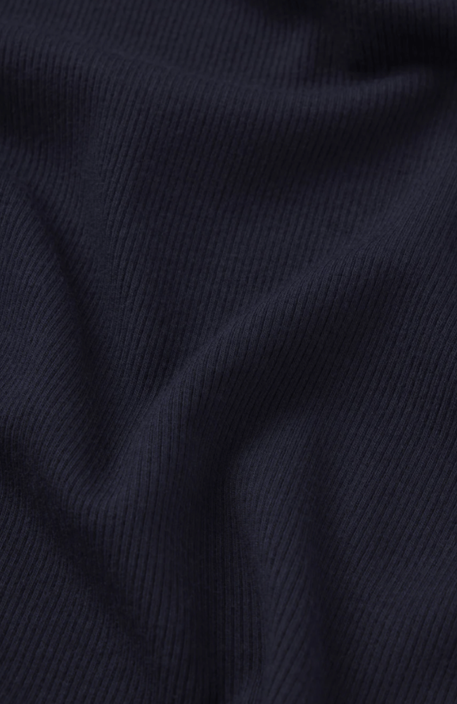 THE SPORTY TANK in NAVY-FRAME-FLOW BY NICOLE CANADA