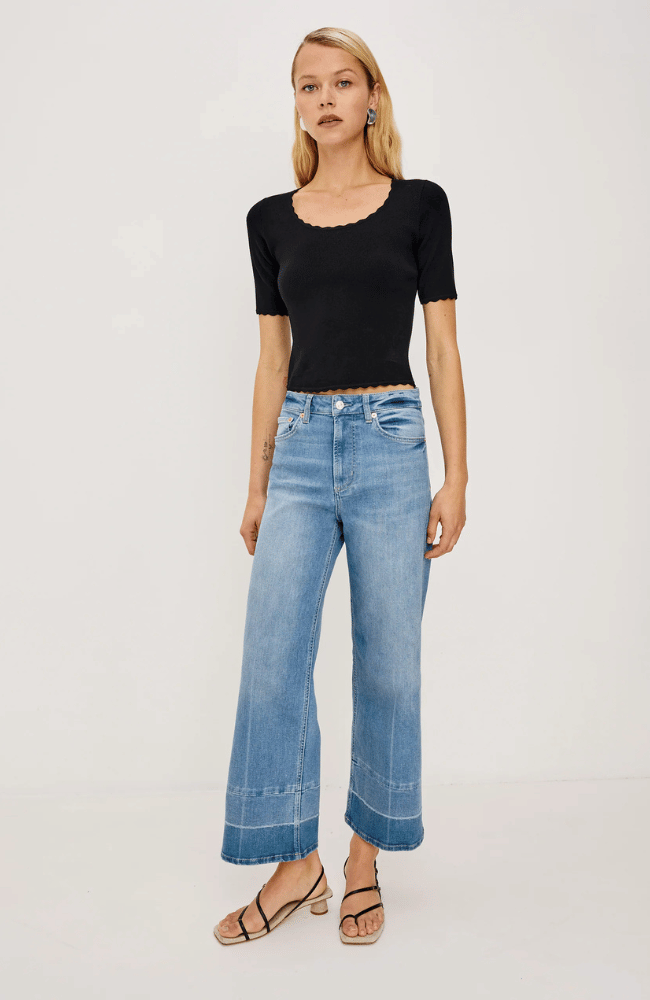 GETTY CROP WIDE LEG JEAN in INDEPENDENCE-RAILS-FLOW BY NICOLE CANADA
