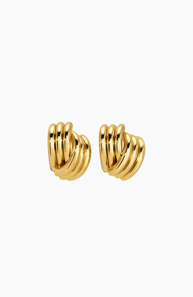 CLOVE EARRINGS in GOLD-HEAVEN MAYHEM-FLOW BY NICOLE CANADA