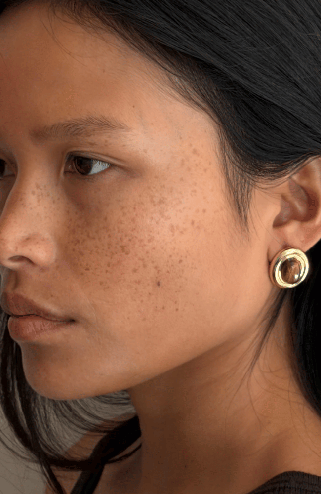 PRIZE EARRINGS in TIGER EYE-HEAVEN MAYHEM-FLOW BY NICOLE CANADA