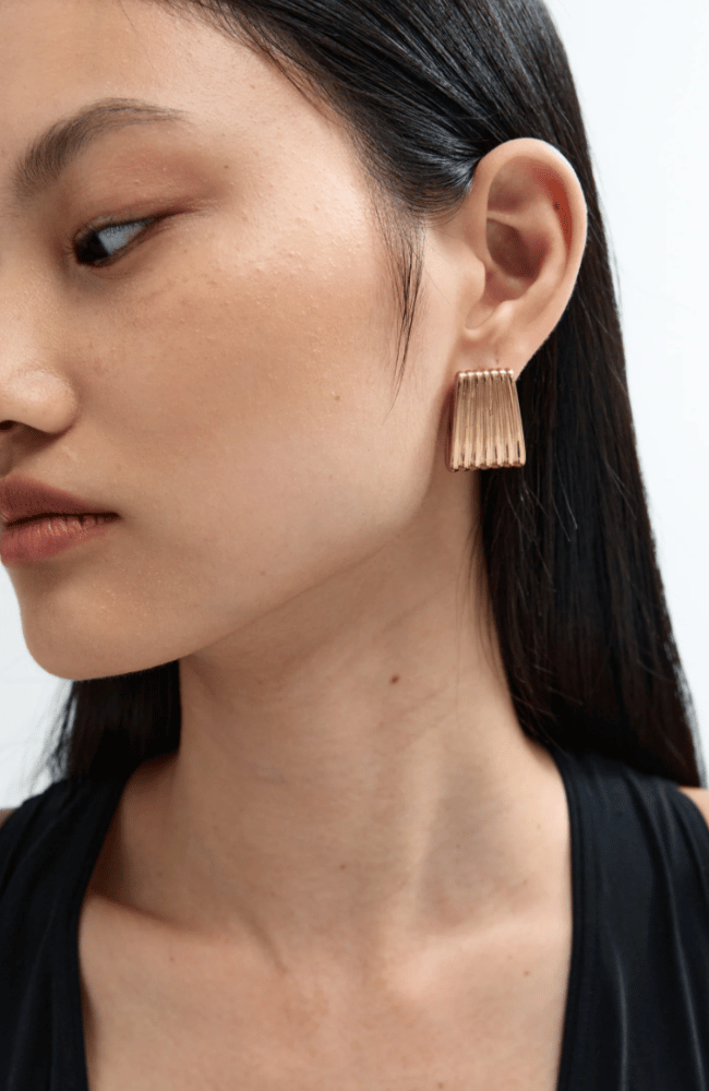 RIBBED EARRINGS-HEAVEN MAYHEM-FLOW BY NICOLE CANADA