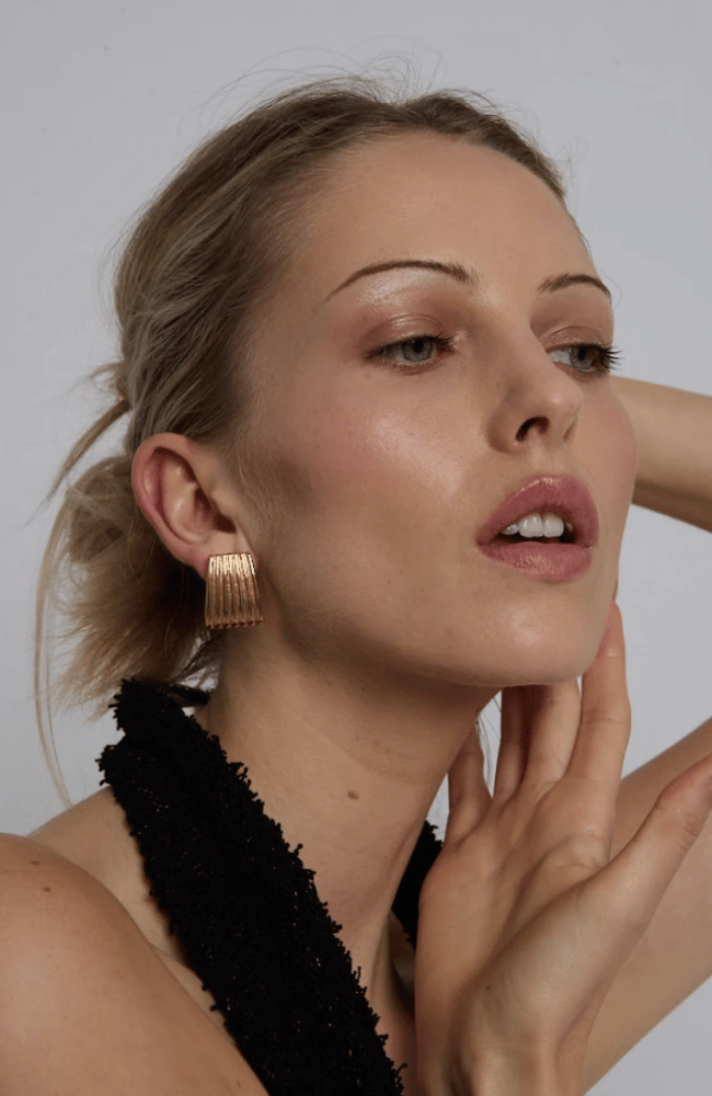 RIBBED EARRINGS-HEAVEN MAYHEM-FLOW BY NICOLE CANADA