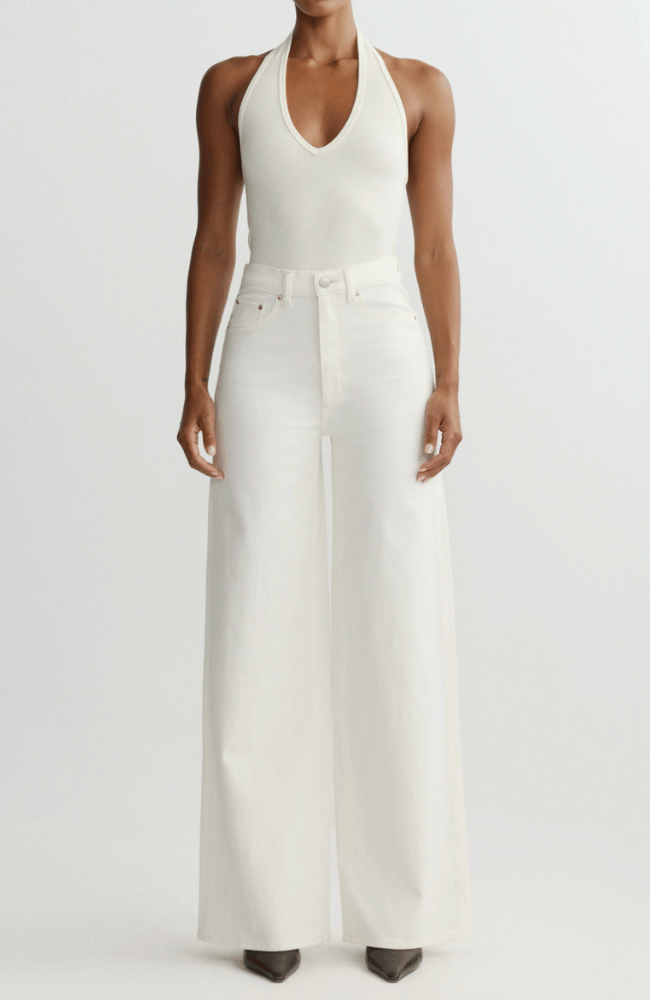 HEPBURN WIDE LEG HIGH RISE VINTAGE JEAN in EGGSHELL-DL1961-FLOW BY NICOLE CANADA