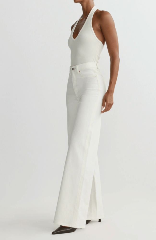 HEPBURN WIDE LEG HIGH RISE VINTAGE JEAN in EGGSHELL-DL1961-FLOW BY NICOLE CANADA