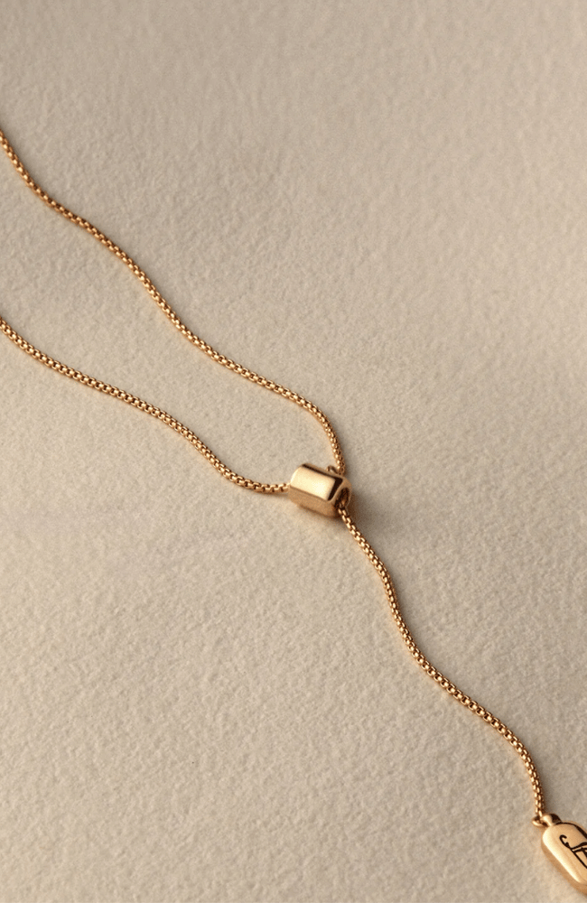 LEON PENDANT NECKLACE in GOLD-JENNY BIRD-FLOW BY NICOLE CANADA