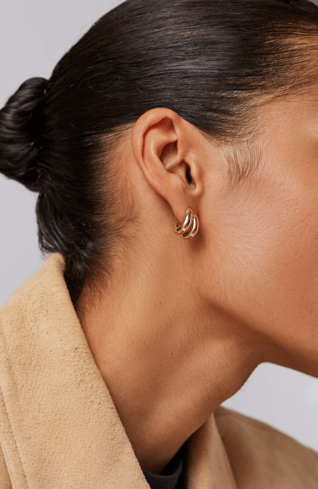MINI FLORENCE EARRINGS in GOLD-JENNY BIRD-FLOW BY NICOLE CANADA