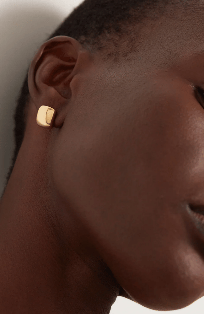 MINI TATE EARRINGS in GOLD
