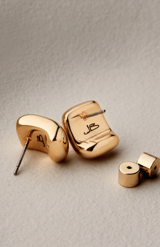 MINI TATE EARRINGS in GOLD