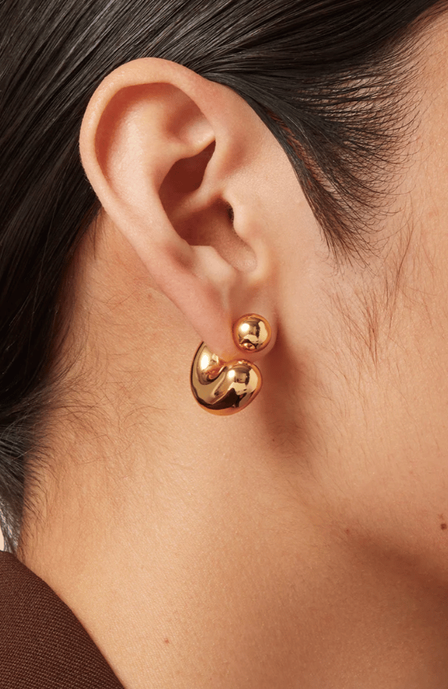 TOME HOOPS MEDIUM - GOLD-JENNY BIRD-FLOW BY NICOLE CANADA