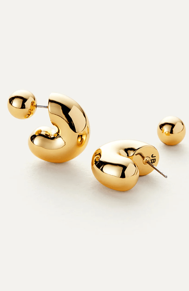 TOME HOOPS MEDIUM - GOLD-JENNY BIRD-FLOW BY NICOLE CANADA