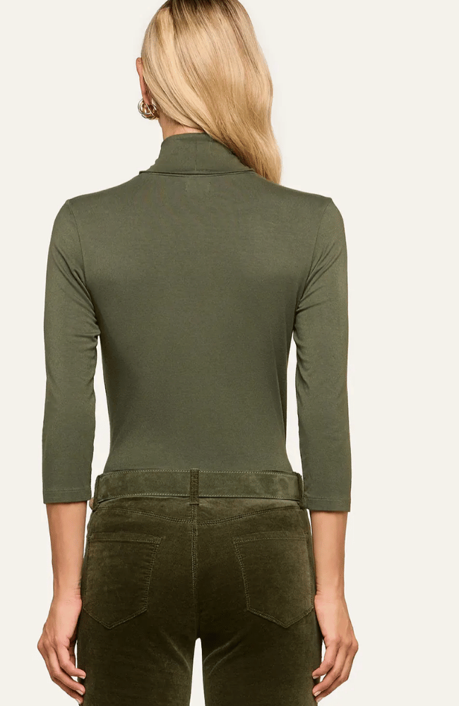 AJA TURTLENECK in ARMY-L'AGENCE-FLOW BY NICOLE CANADA