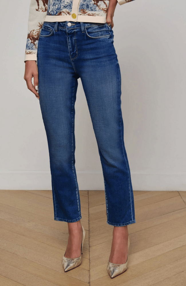 CELESTIA SLIM LEG JEAN in MARVISTA-L'AGENCE-FLOW BY NICOLE CANADA