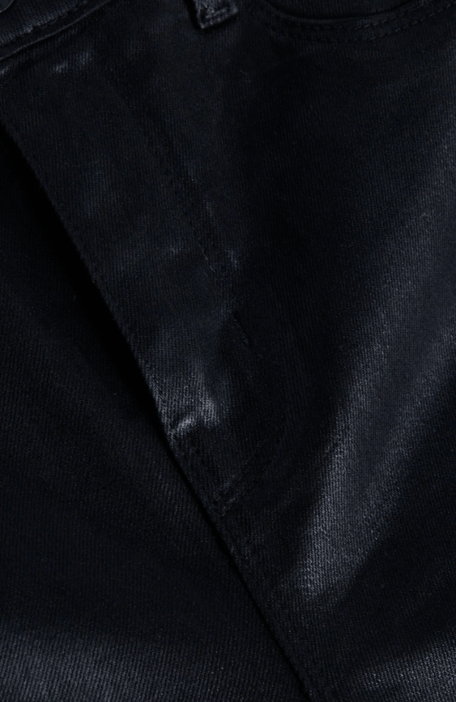 CLAYTON COATED JEAN in BLACK