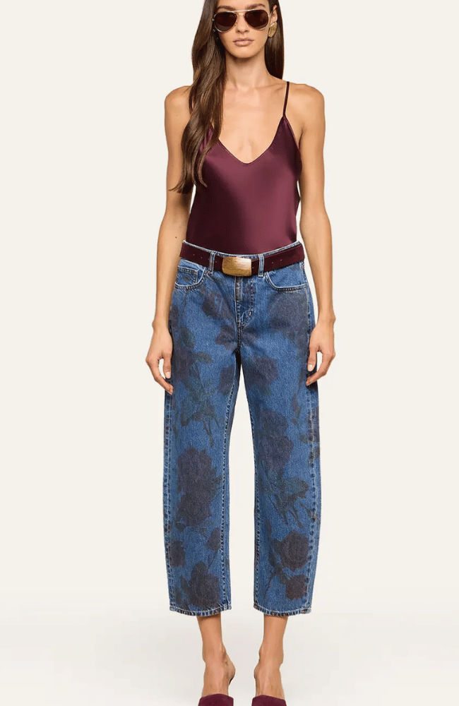 LEXI SILK CAMISOLE in DEEP SANGRIA-L'AGENCE-FLOW BY NICOLE CANADA