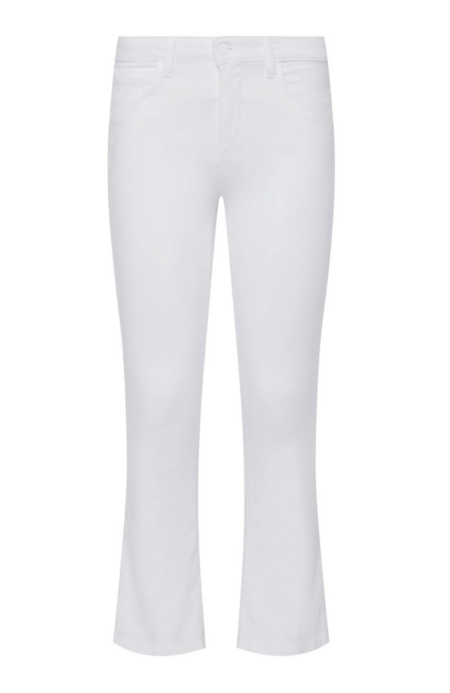 MIRA CROPPED BOOTCUT JEANS in BLANC-L'AGENCE-FLOW BY NICOLE CANADA