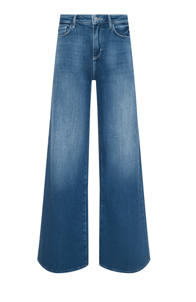 QUINCY HIGH RISE WIDE LEG JEAN in CASTRO-L'AGENCE-FLOW BY NICOLE CANADA