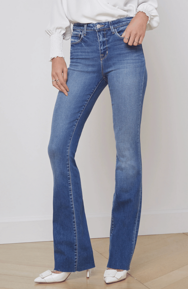 RUTH STRAIGHT LEG JEAN in CAMBRIDGE-L'AGENCE-FLOW BY NICOLE CANADA