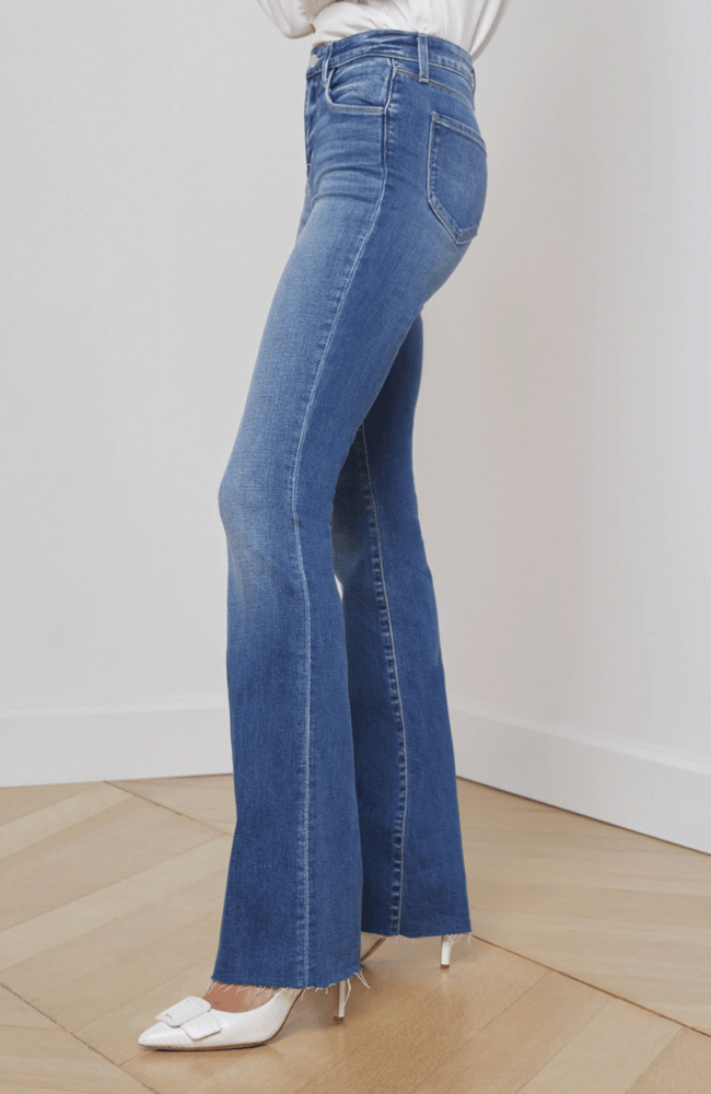 RUTH STRAIGHT LEG JEAN in CAMBRIDGE-L'AGENCE-FLOW BY NICOLE CANADA