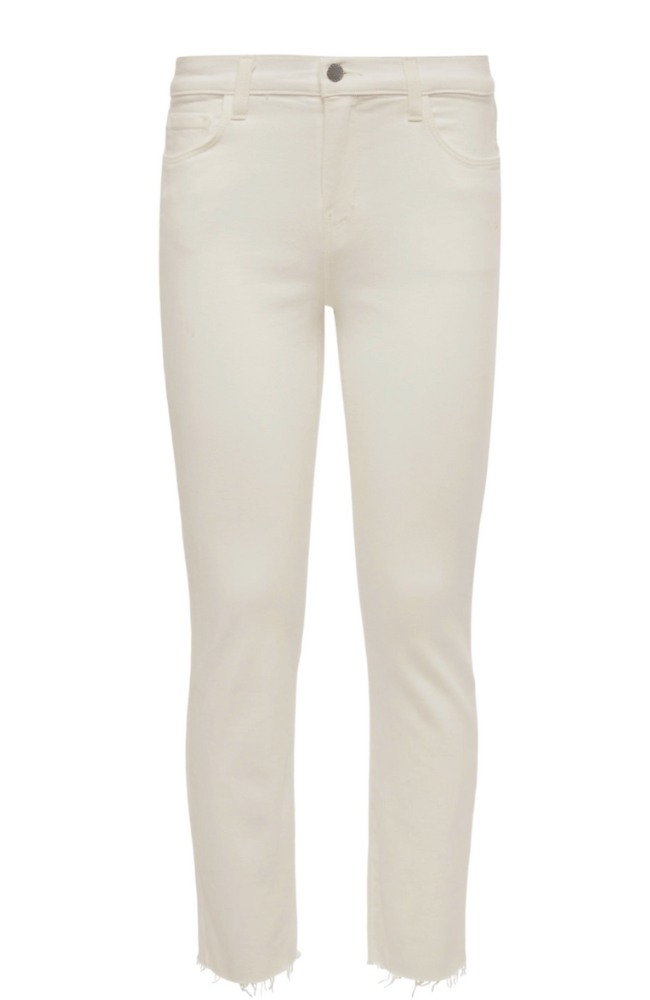 SADA SLIM LEG CROPPED JEAN in VINTAGE WHITE-L'AGENCE-FLOW BY NICOLE CANADA