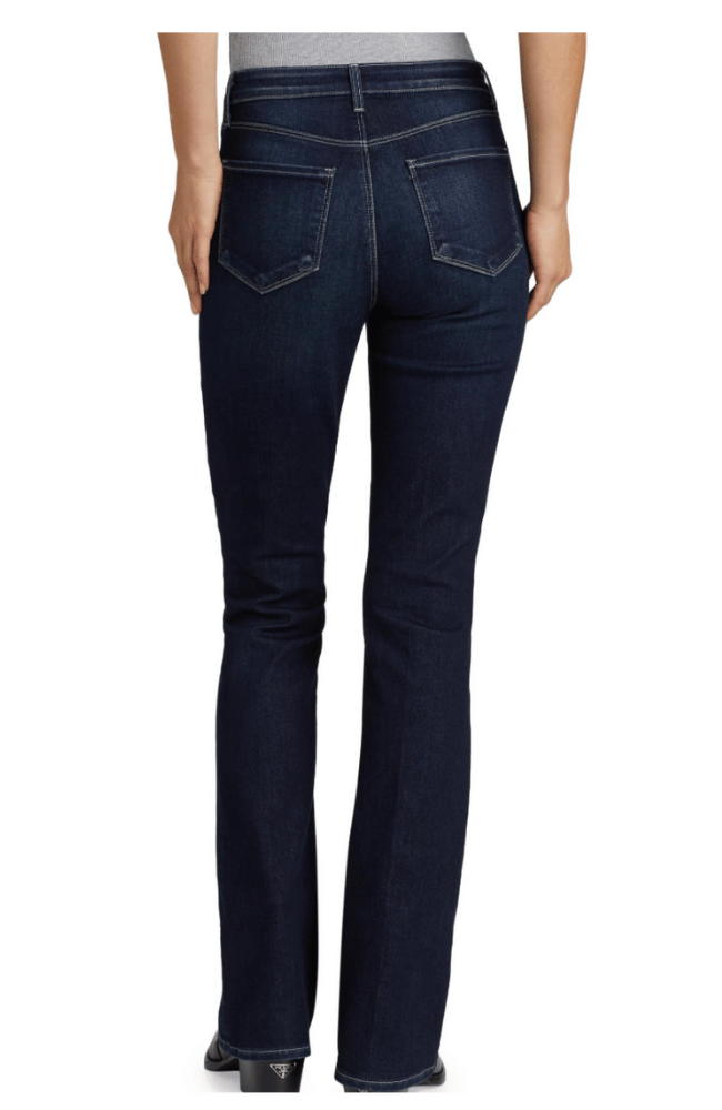 SELMA HIGH RISE SLEEK BABY BOOT JEAN in CREST-L'AGENCE-FLOW BY NICOLE CANADA
