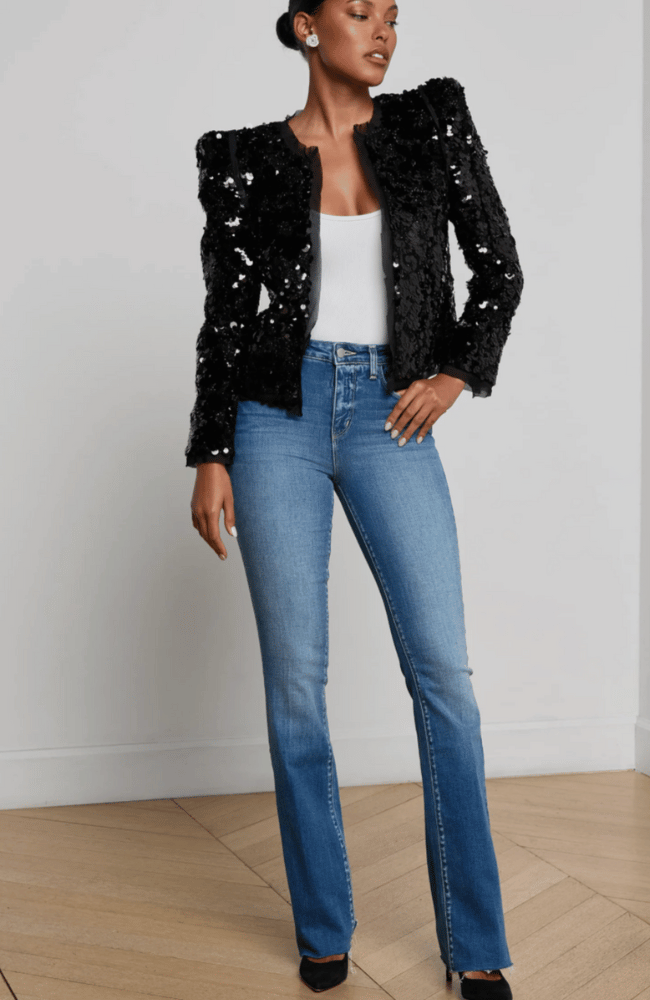 SHAI PAILLETTE JACKET-L'AGENCE-FLOW BY NICOLE CANADA