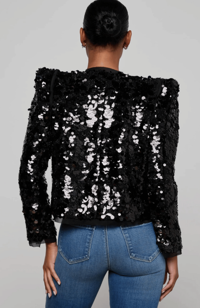 SHAI PAILLETTE JACKET-L'AGENCE-FLOW BY NICOLE CANADA