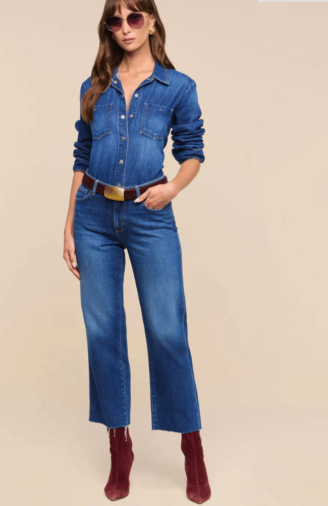 WANDA CROPPED WIDE LEG JEAN in IDAHO