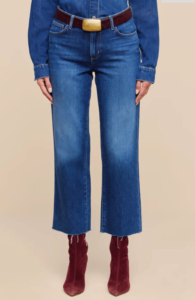 WANDA CROPPED WIDE LEG JEAN in IDAHO