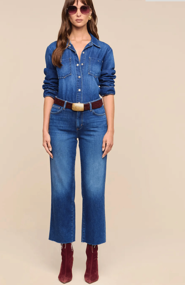 WANDA CROPPED WIDE LEG JEAN in IDAHO